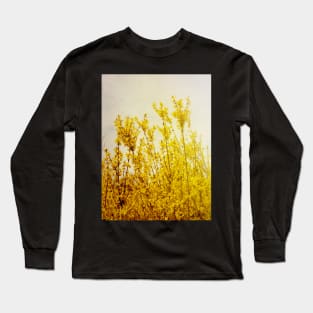 Sun Kissed Yellow Flowers Long Sleeve T-Shirt